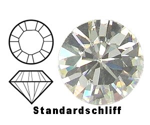 Zeichnung Steinform Standartschliff