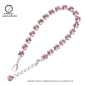 Preview: Armband mit Swarovski Kristall Farbe: Rose Hell