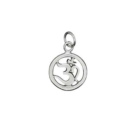 Silber Anhänger "OM"