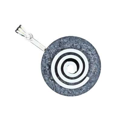 Donut Halter Silberfarbig