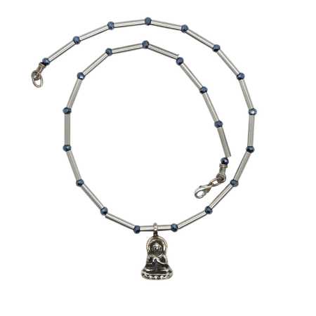 Stehende Buddhafigur aus Bergkristall