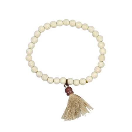 Armband mit Fransen und Modeperlen B-Ware