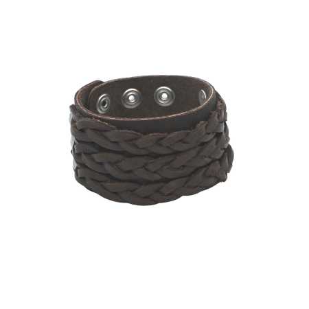 Lederarmband Braun