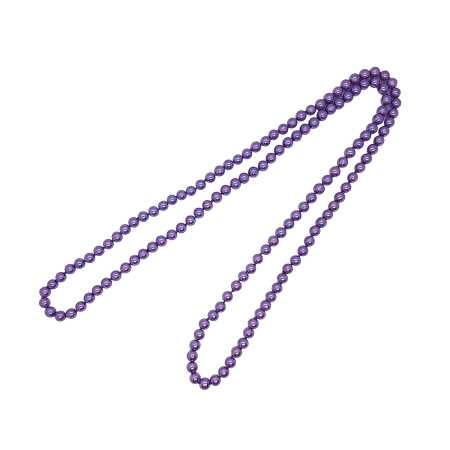 Modeschmuck Kette Hell Violett