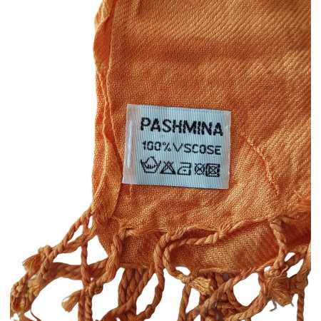 Viskose Pashmina- Schal rötliches rose
