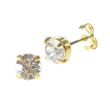 Stecker mit Swarovski Kristall Farbe:  Weiß