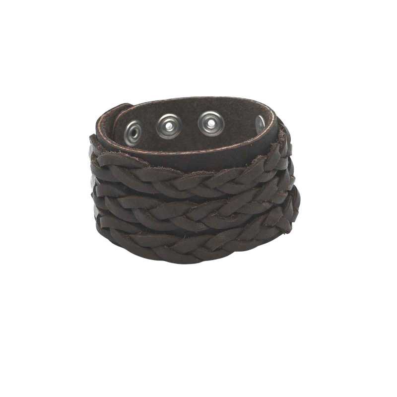 Lederarmband Braun
