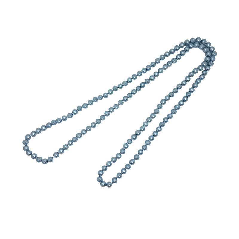 Modeschmuck Kette Hell Blau