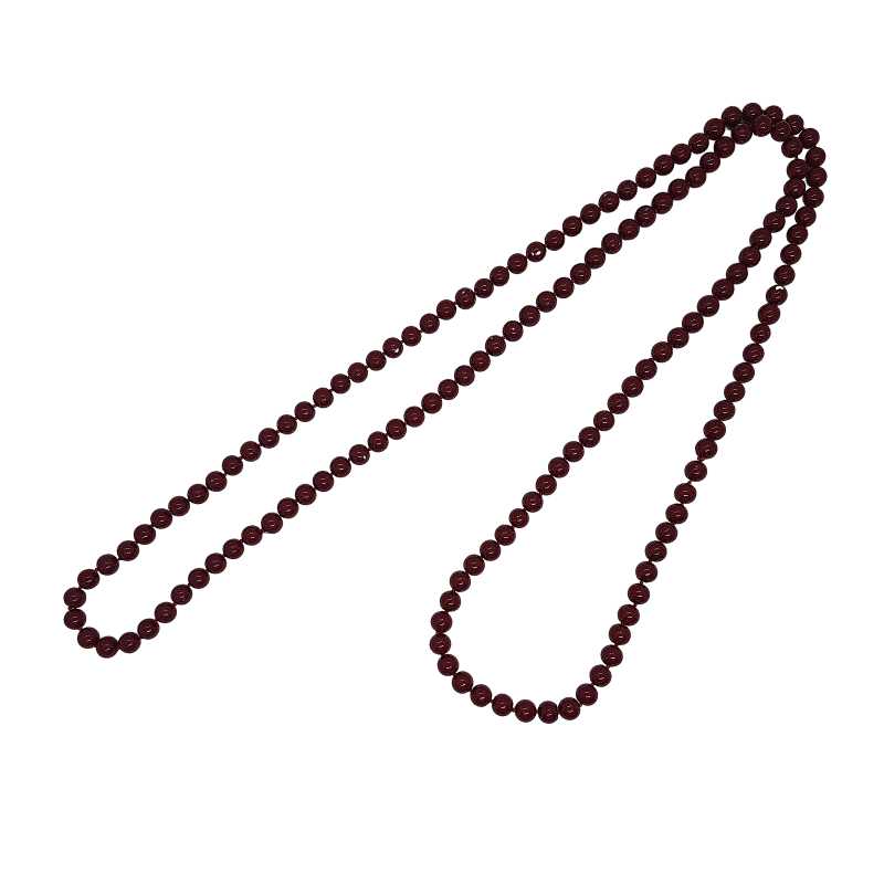 Modeschmuck Kette Rot