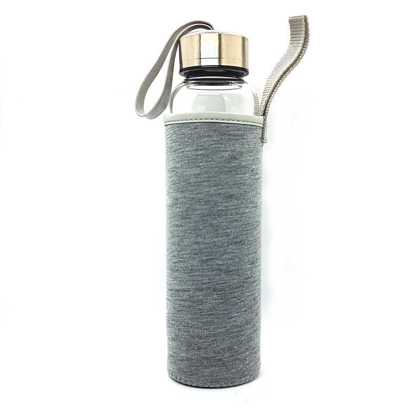 Trinkflasche für unterwegs mit Lapislazuli