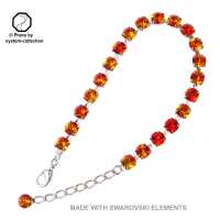 Armband mit Swarovski Kristall Farbe: Feuer Opal