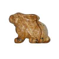 Landschafts Jaspis als Hase